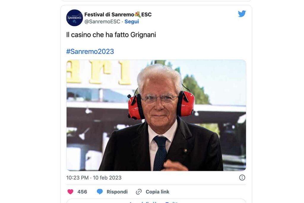 meme sanremo mattarella