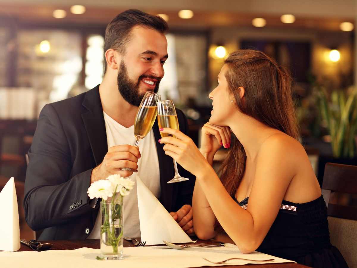 coppia al ristorante