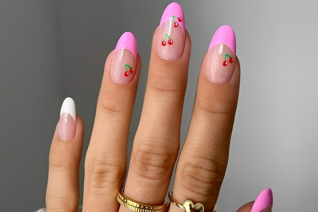 Cherry Nails tendenza unghie primavera