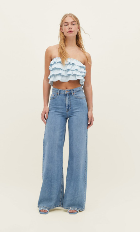 jeans palazzo tendenza