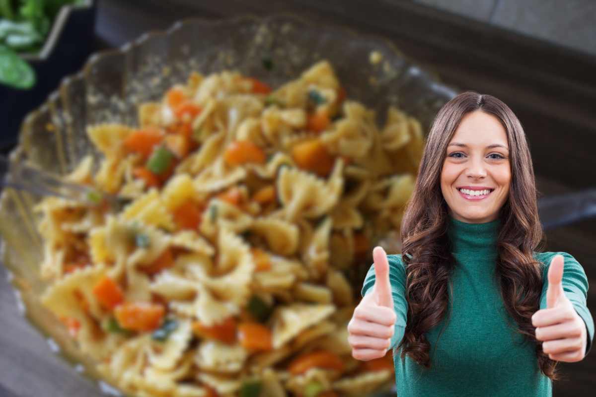 Pasta fredda, quella in barattolo è perfetta per la schiscetta: in pochi minuti un pranzo leggero e sfizioso