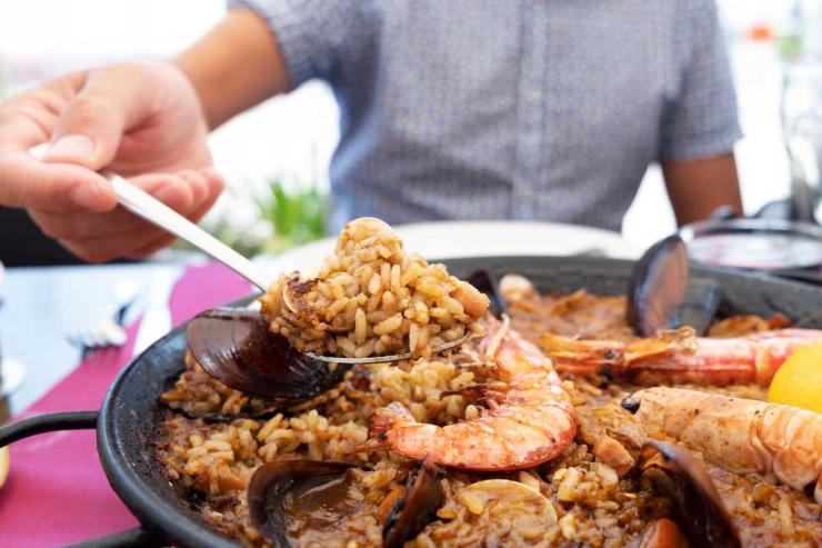 Diverse tipologie di paella