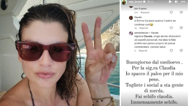 emma marrone arrabbiata