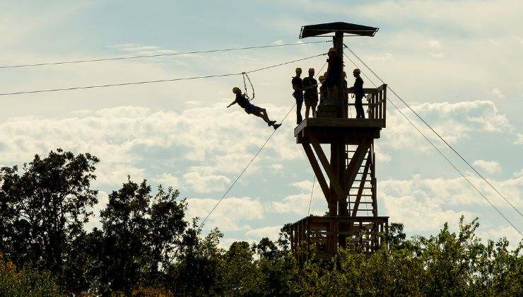 Tutto sulla zipline di Roma