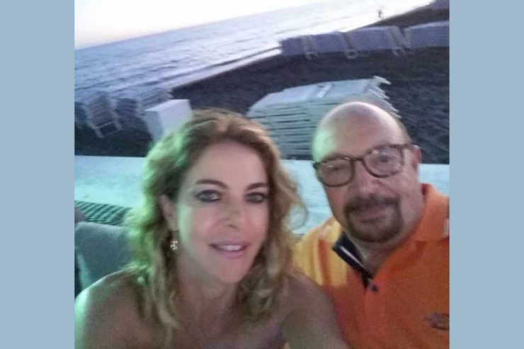Tonino e Claudia Gerini