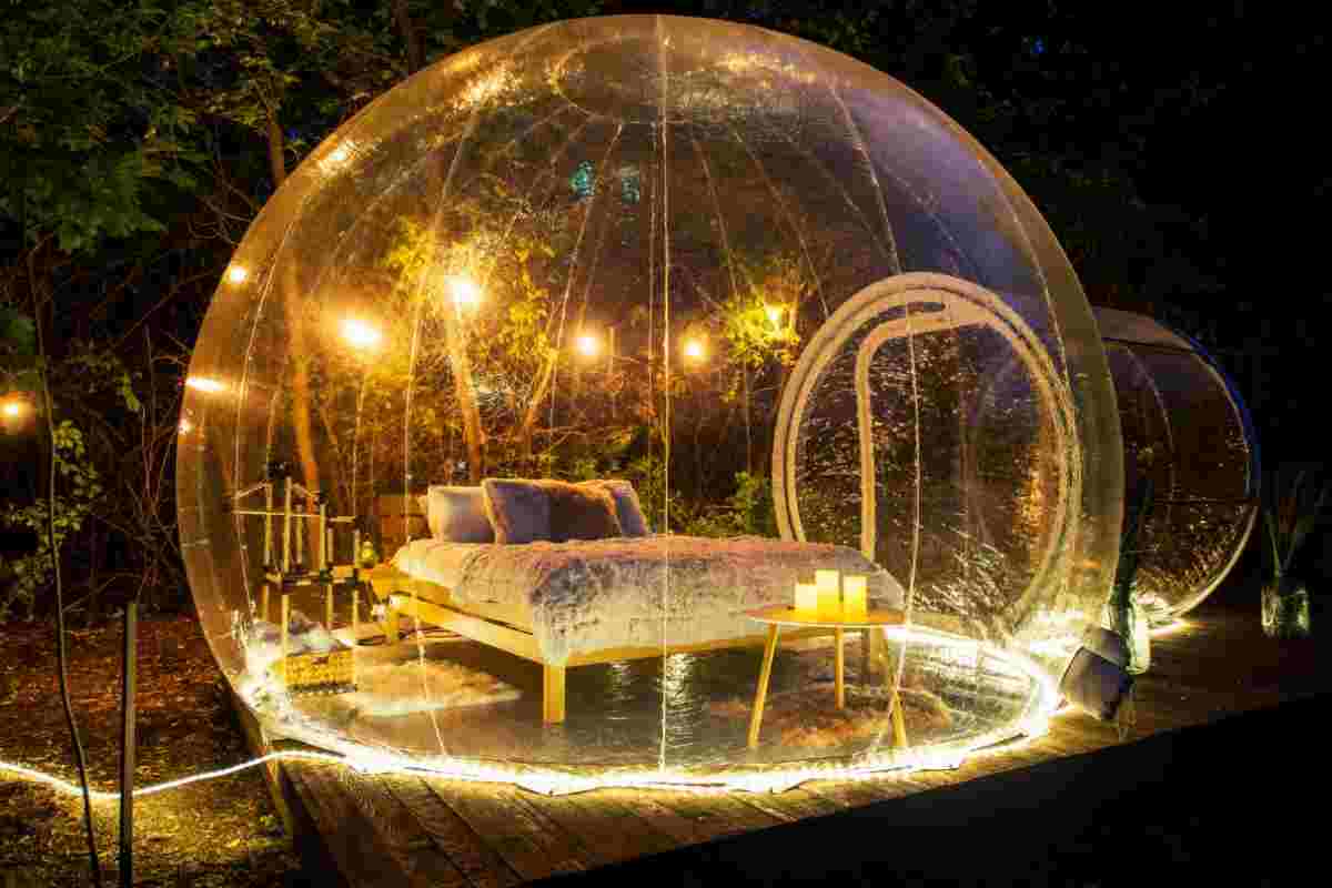 Bubble Room per dormire sotto il cielo stellato: è possibile anche in Italia, ecco dove
