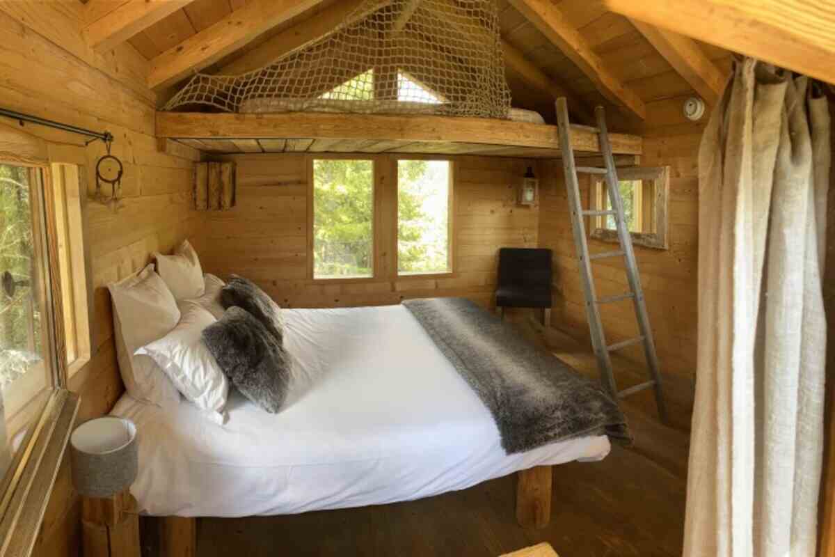 Relax e pernottamenti sugli alberi con Les Écotagnes
