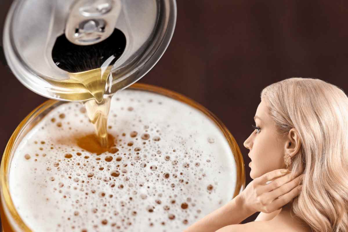 Ecco come schiarire i capelli con al birra