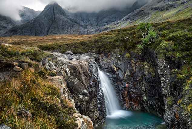 Cascata delle piscine delle fate
