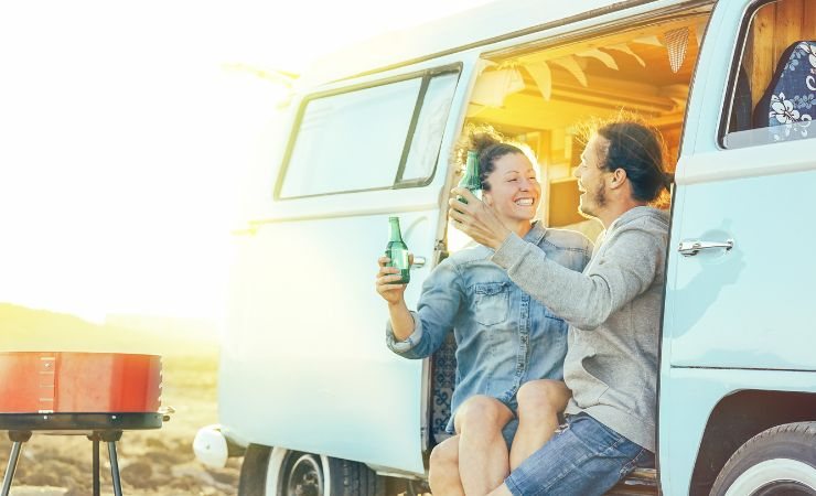 viaggio camper cibo