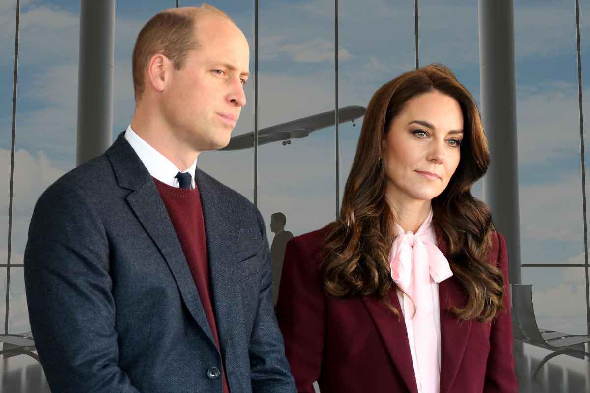 William e Kate, sapete cosa fanno quando devono aspettare in aeroporto? Per loro un servizio esclusivo