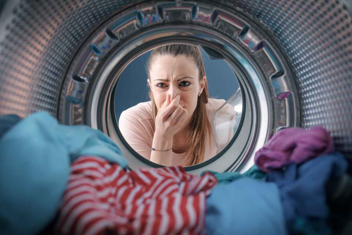 Sgradevoli odori dalla lavatrice: perché si creano e come rimediare prima di rovinare il bucato