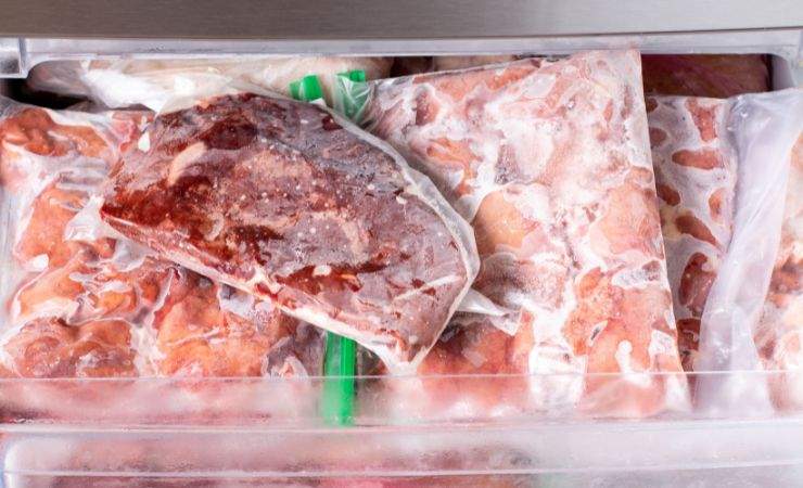 congelare carne mantenere gusto