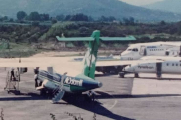 un aeroporto in miniatura