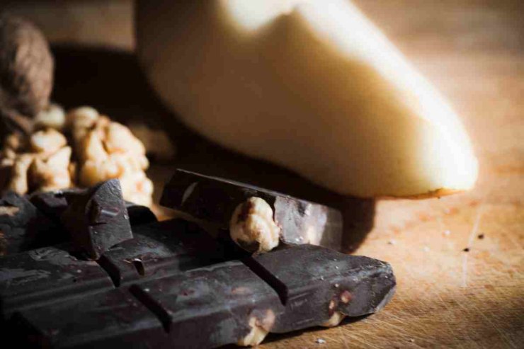 Pere e cioccolato