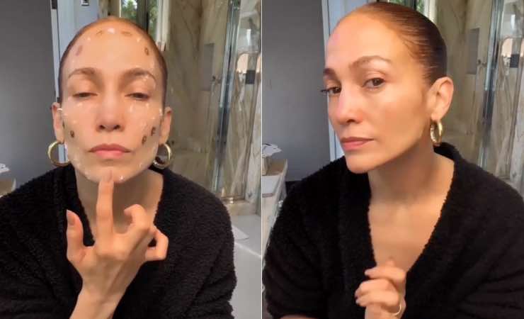 contouring Jennifer lopez 