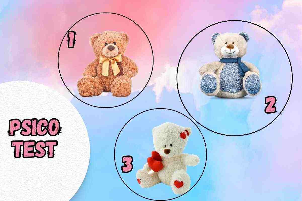 Ami i peluche? Scegli il tuo preferito e scopri chi sei davvero