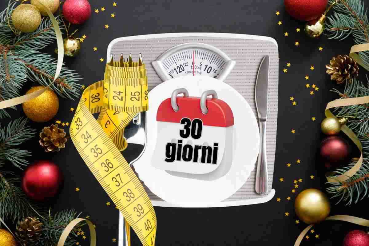Un mese a Natale e qualche chilo da smaltire: ecco la dieta pre-feste per arrivare in forma al periodo fatidico