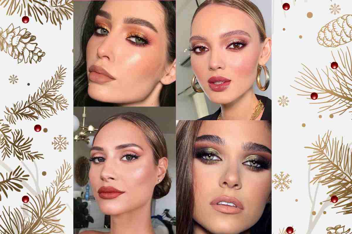 Varie tipologie di Make up per il Natale