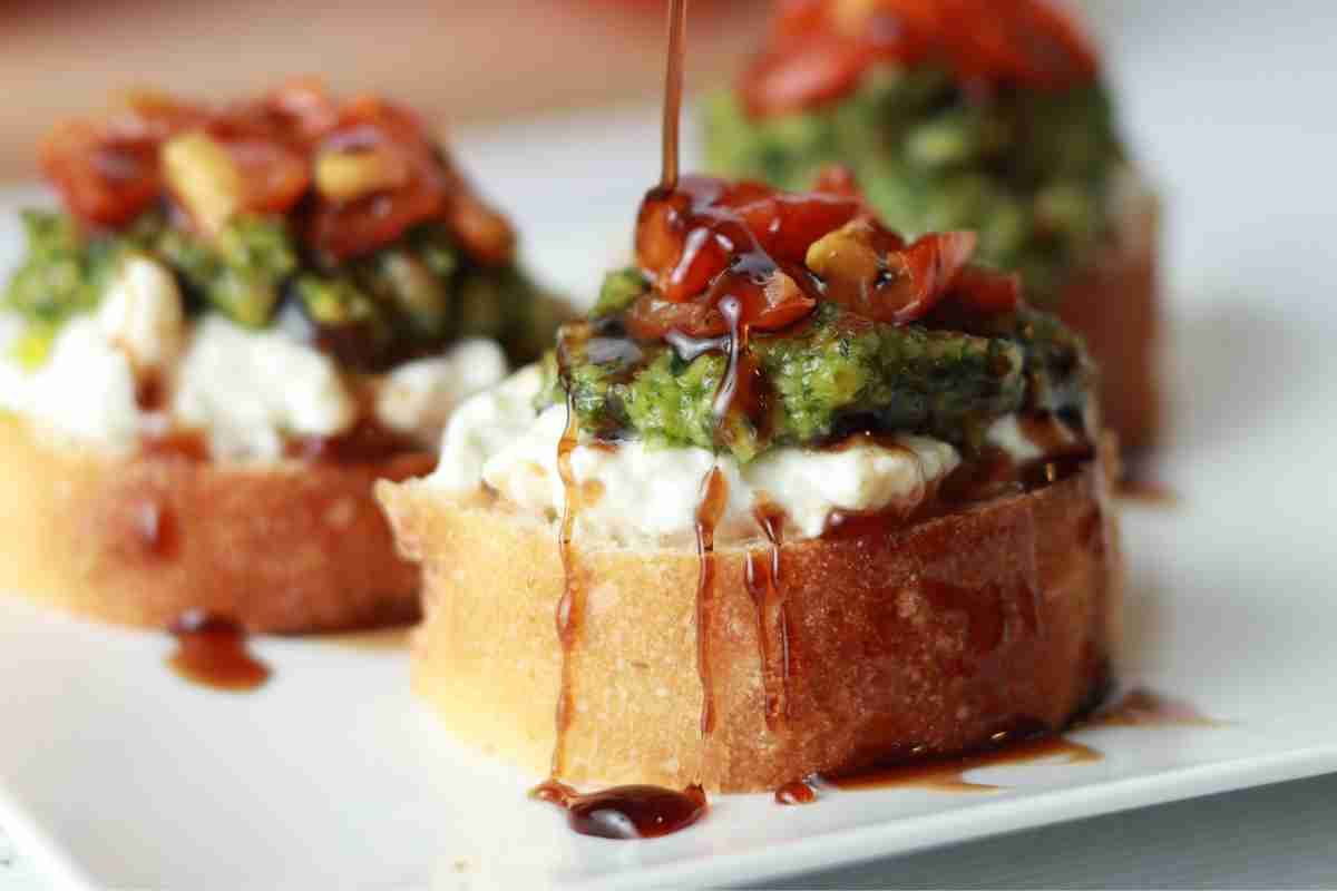 Tartine natalizie ricetta