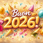 Immagine divertente per augurare buon anno 2026