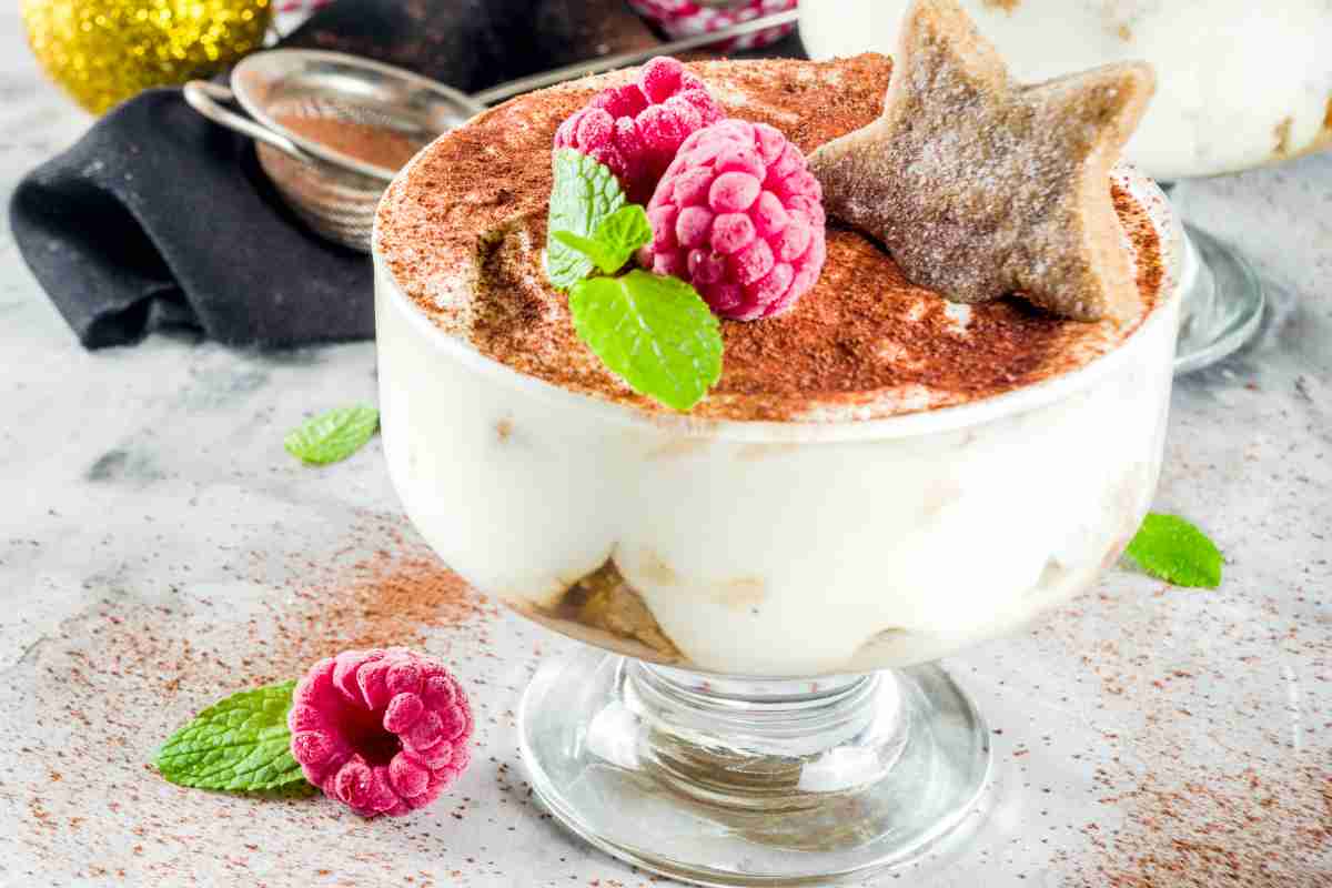 Coppetta di pandoro con il mascarpone