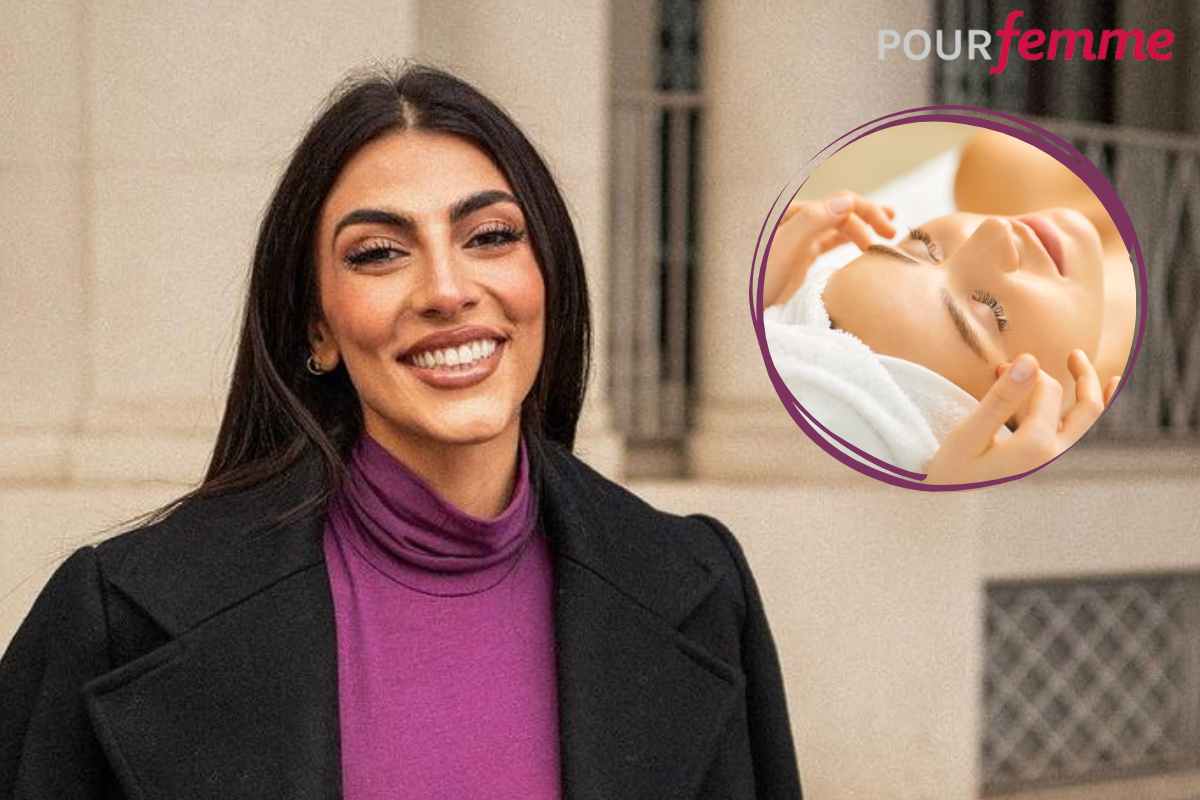 Beauty routine di Giulia Salemi: viso tonico e giovane con la ginnastica facciale