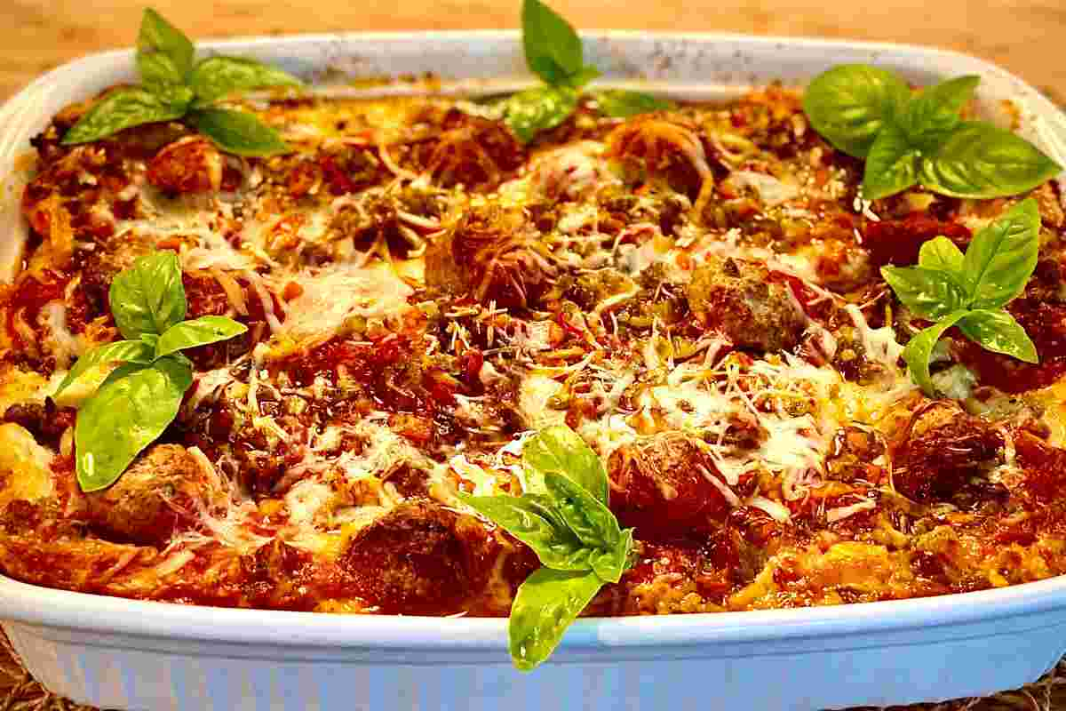 Lasagne della Befana, ricetta squisita e filante con le polpettine