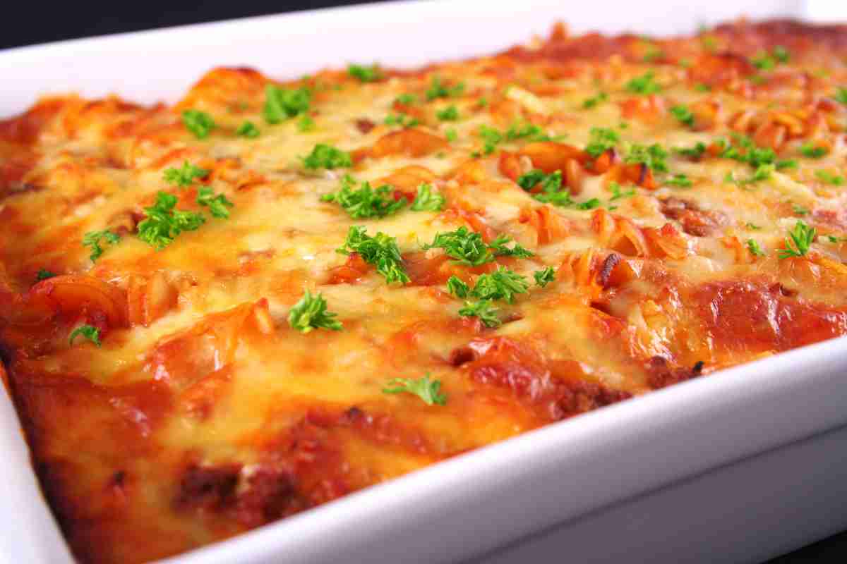 Pasta al forno gratinata ricetta