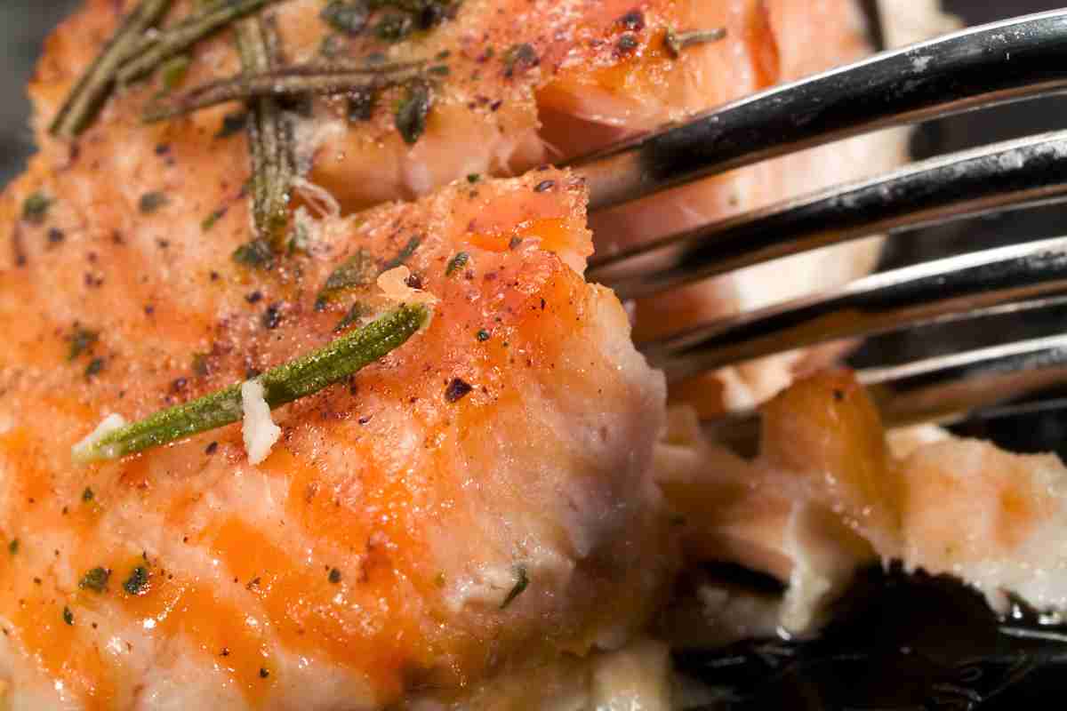 Salmone al forno