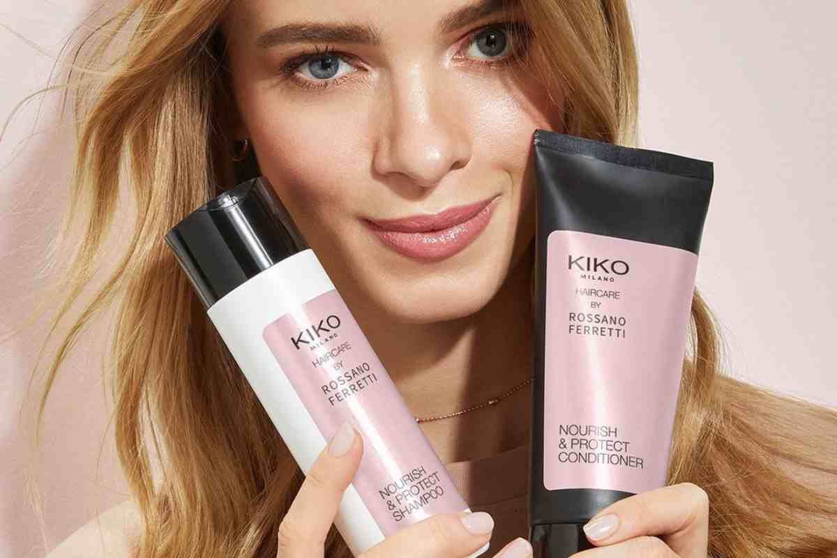 Kiko Milano la prima linea haircare by Rossano Ferretti
