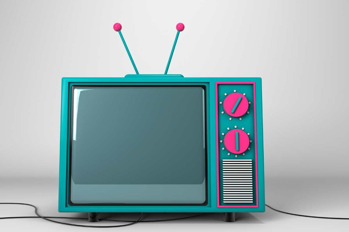 televisore vintage