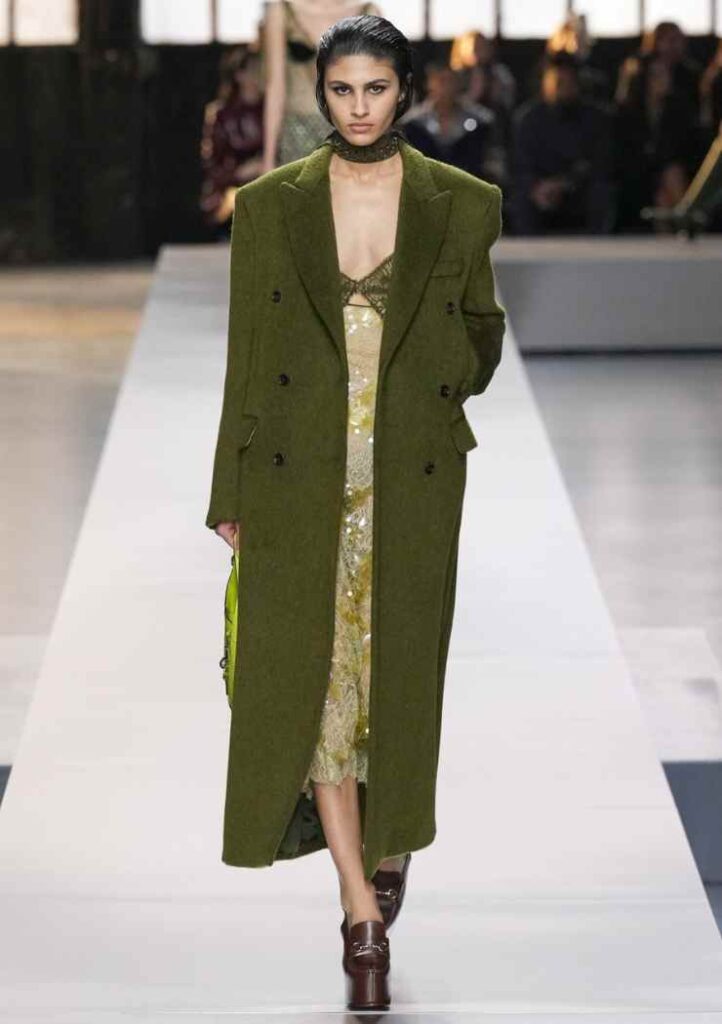 DRESS VERDE MILITARE main image 1