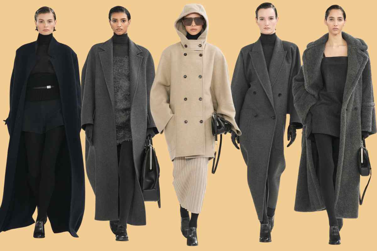 collage foto sfilata Max Mara FW24