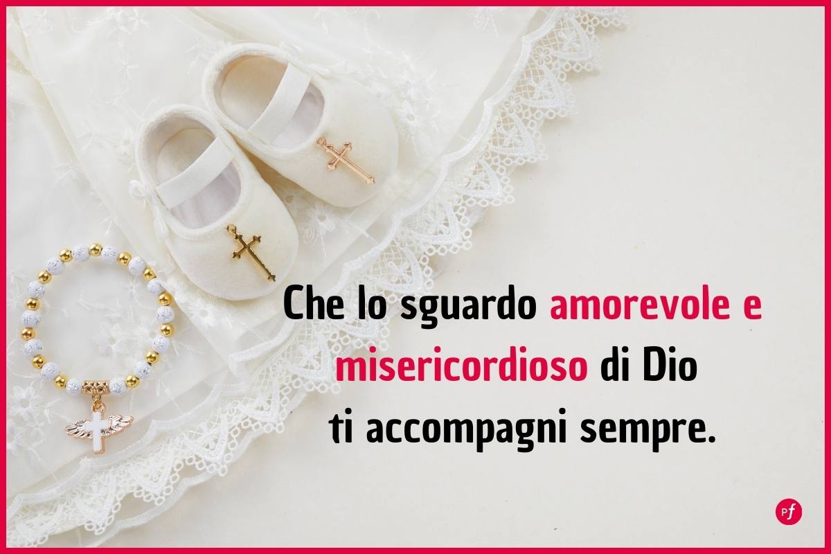 frase per li Battesimo