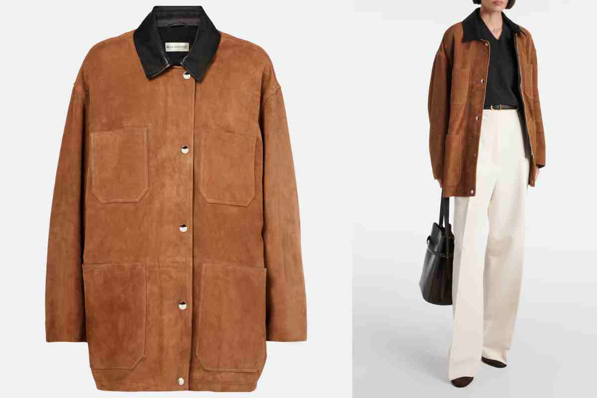 Barn Jacket in pelle MyTheresa 