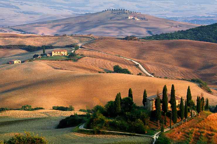 Toscana paesaggio campagna