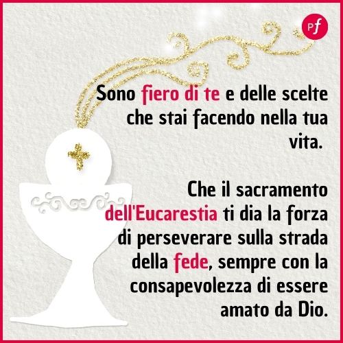 frase Prima Comunione