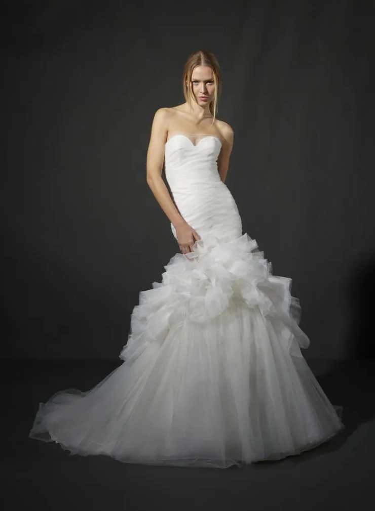 modella abito da sposa