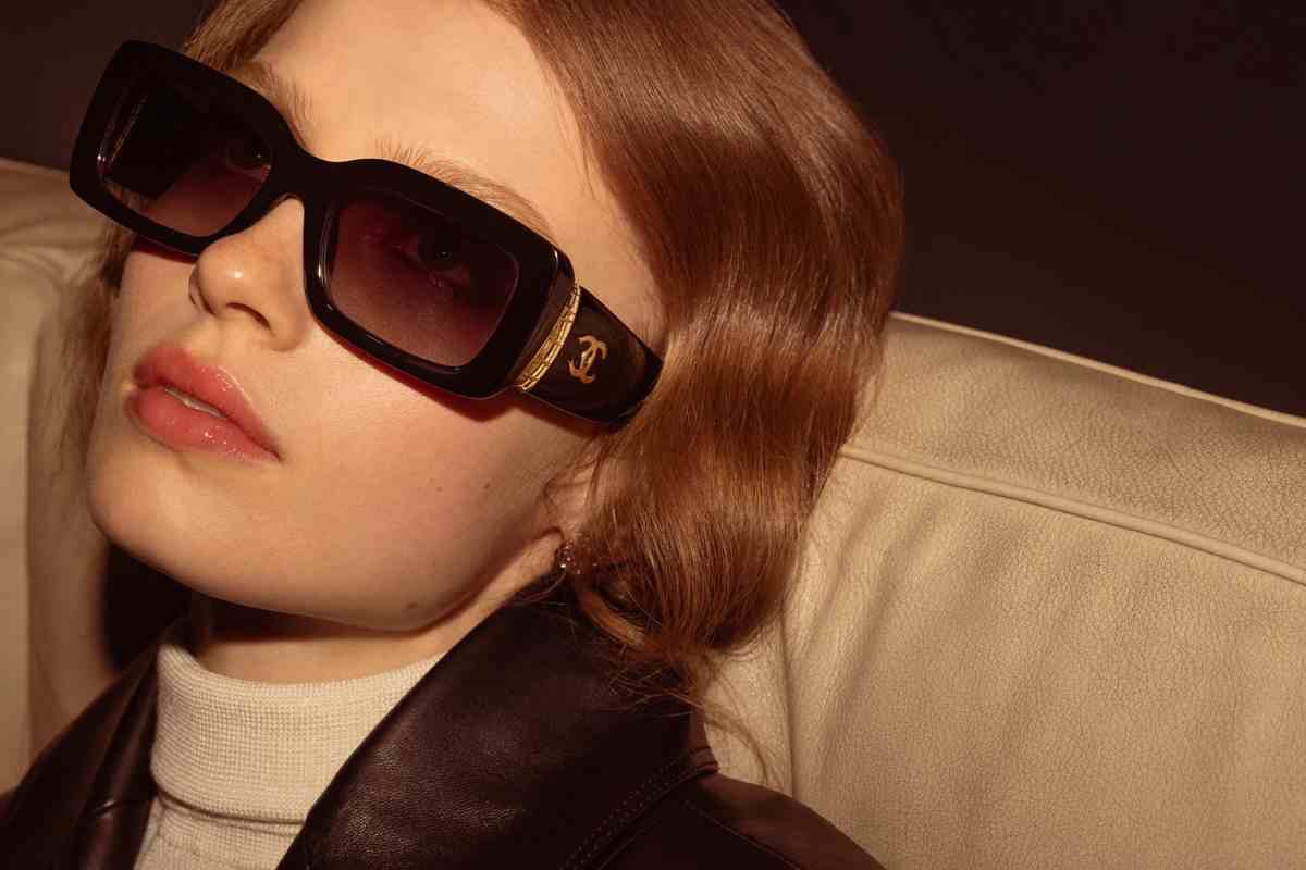 Ella Mccutcheon campagna occhiali da sole Chanel inverno