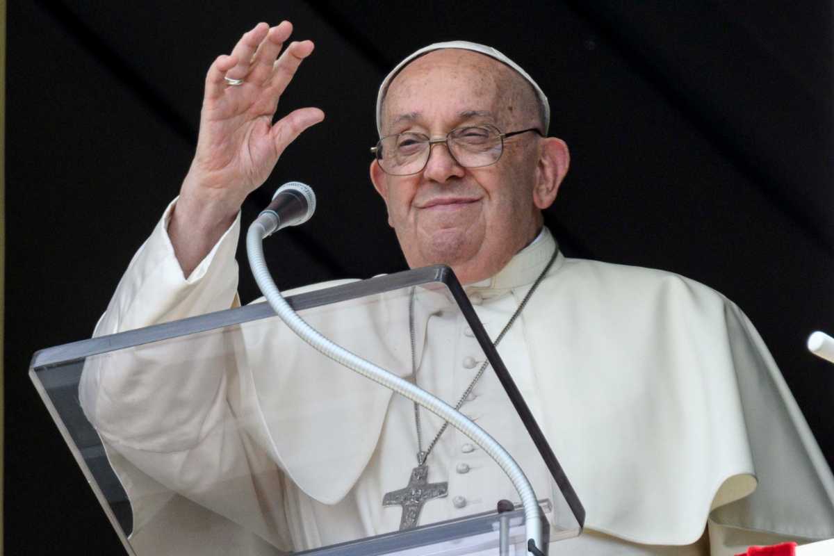 Papa Francesco in piazza san pietro