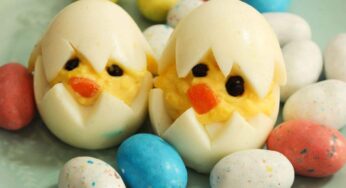 Con le uova sode puoi preparare un antipasto di Pasqua scenografico