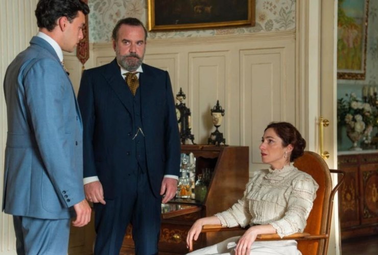 Curro, Alonso e Eugenia ne La Promessa