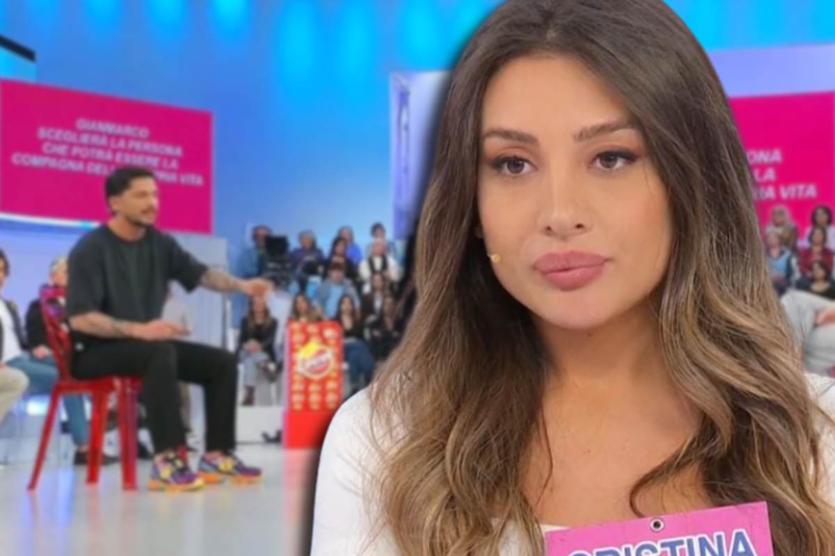 Cristina Ferrara e lo studio di Uomini e Donne