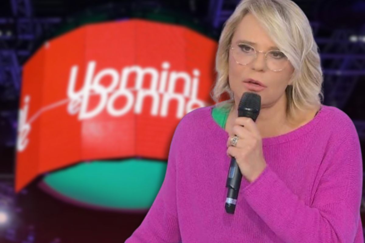 Maria De Filippi e lo studio di Uomini e Donne