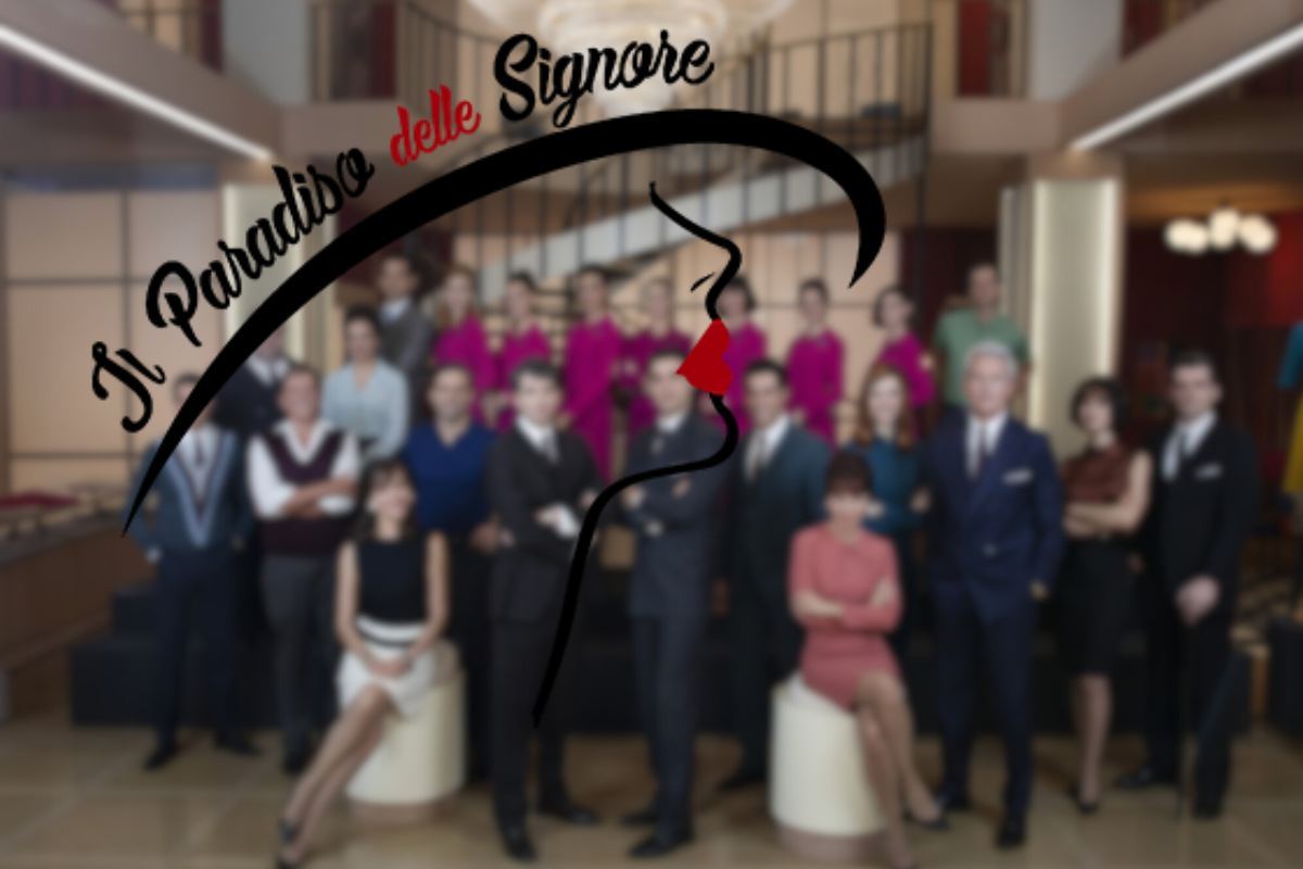 Cast e logo Paradiso delle Signore