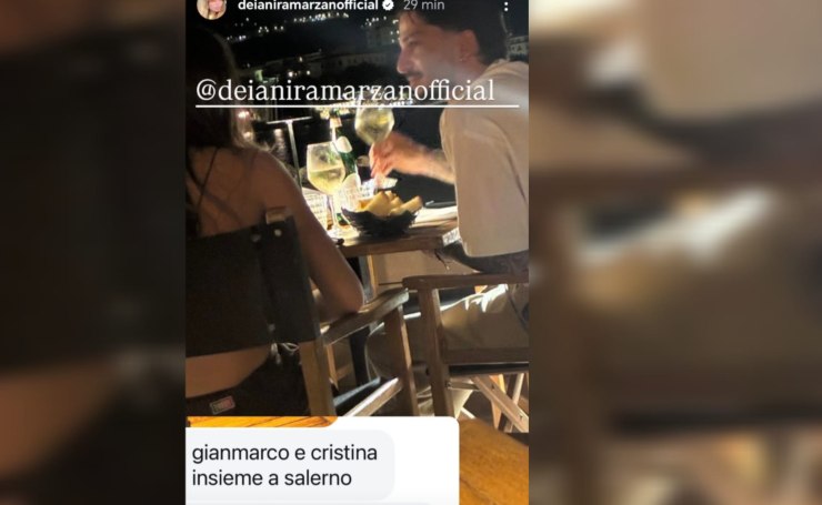 Segnalazione di Deianira su Gianmarco a cena con Cristina