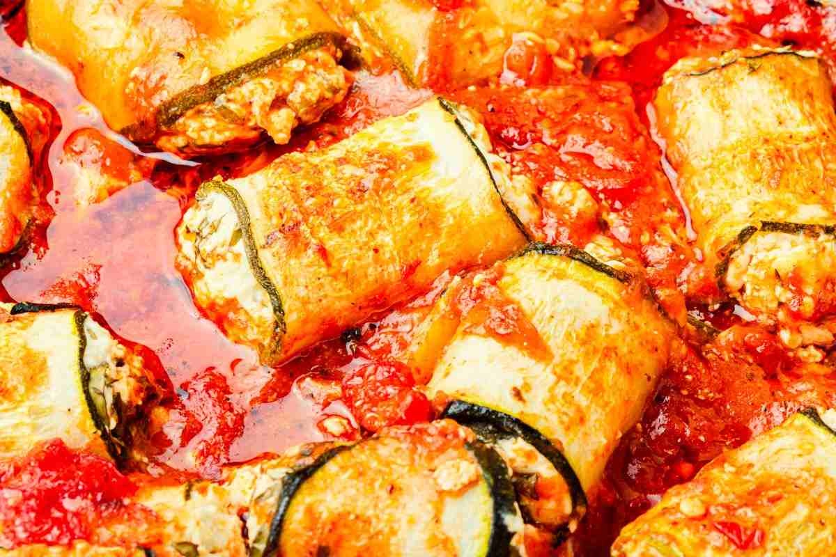 involtini di zucchine