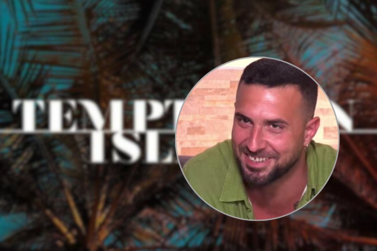 Antonio e logo Temptation Island