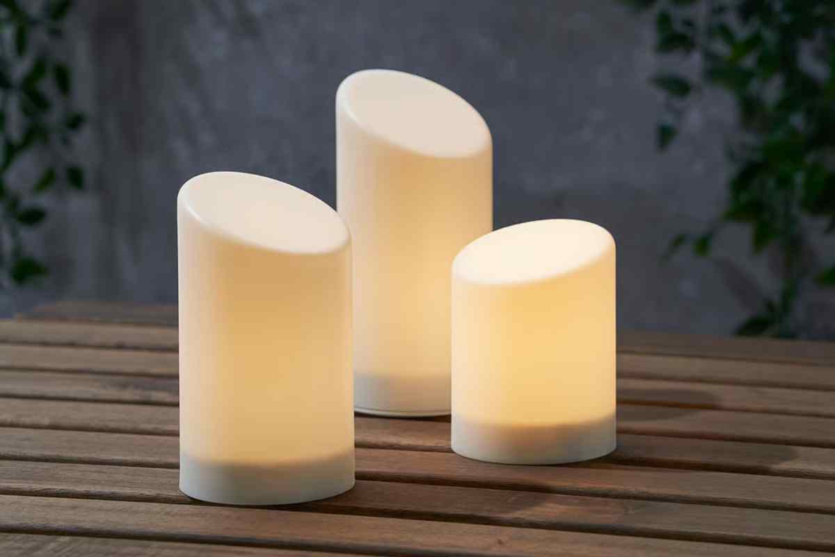 Candele Led ÄDELLÖVSKOG Ikea